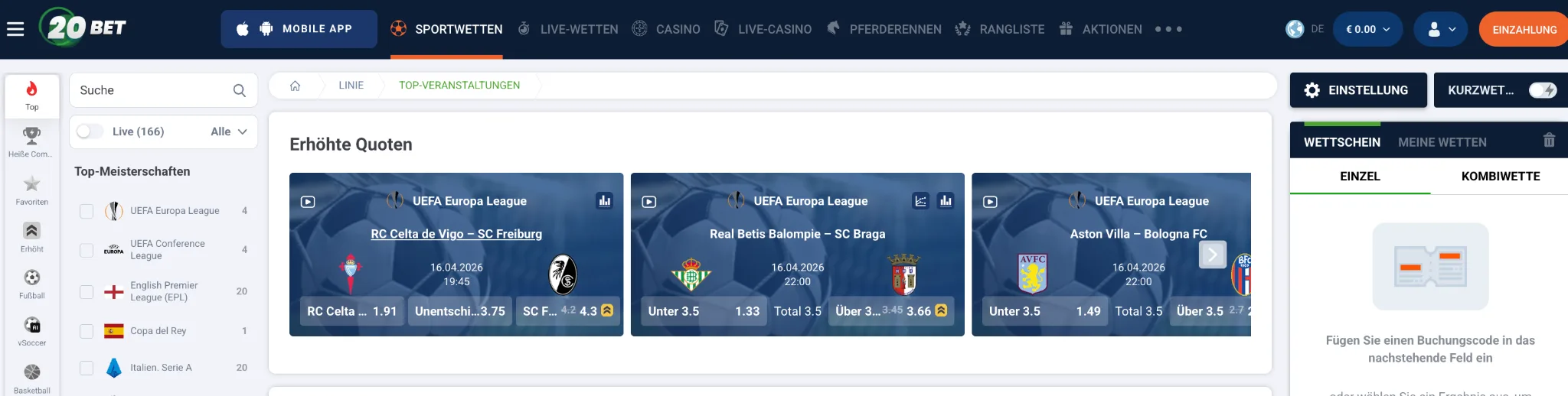 20bet kasyno zakłady sportowe